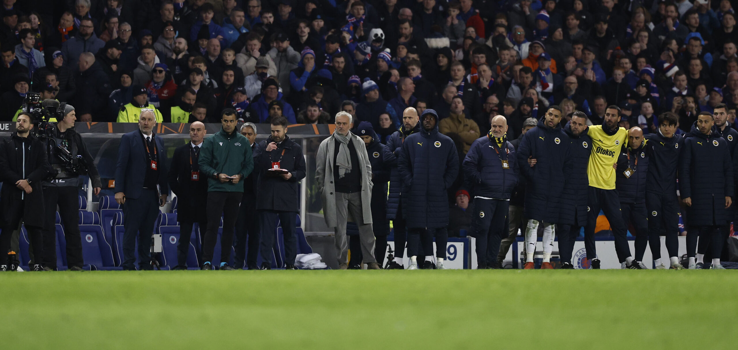 Rangers ile karşılaşan Fenerbahçe, ilk maçta aldığı 3-1’lik mağlubiyetin ardından rövanşta büyük bir mücadele ortaya koydu.