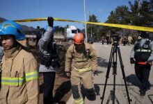 Güney Kore Hava Kuvvetleri’ne ait KF-16 savaş uçağından yanlışlıkla atılan 8 adet MK-82 tipi bomba, bir yerleşim bölgesine düştü.